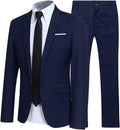 Costume 2 pièces slim bleu marine