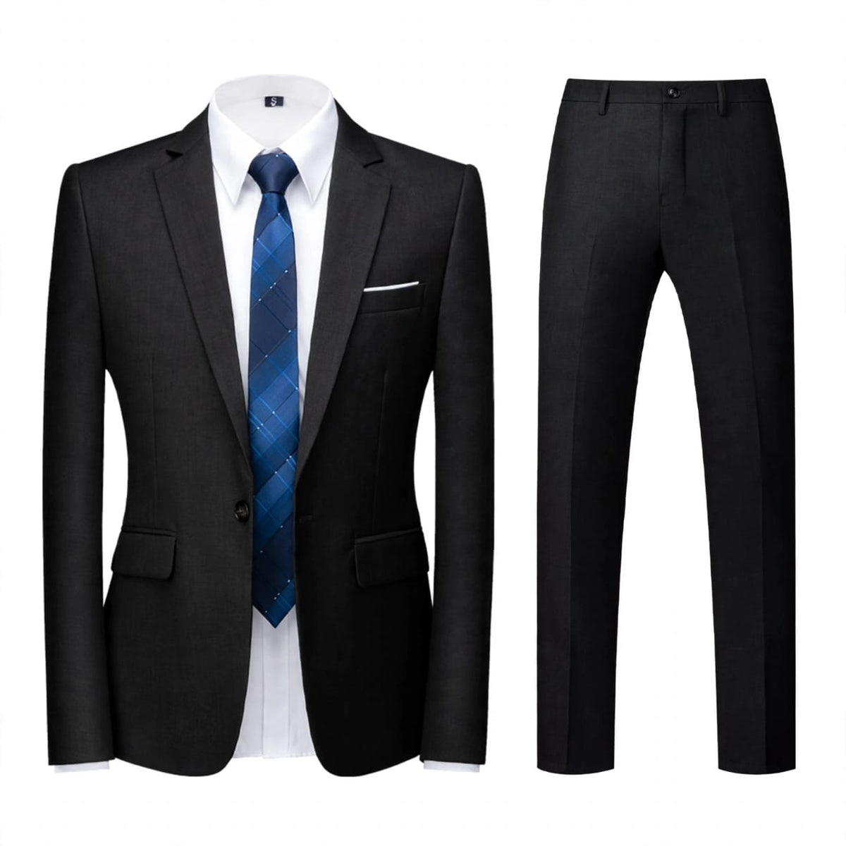 Costume 2 pièces slim noir