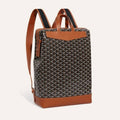 Sac à Dos Homme Marron Clair et Noir